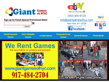 Tablet Screenshot of giantgamesofnyc.com